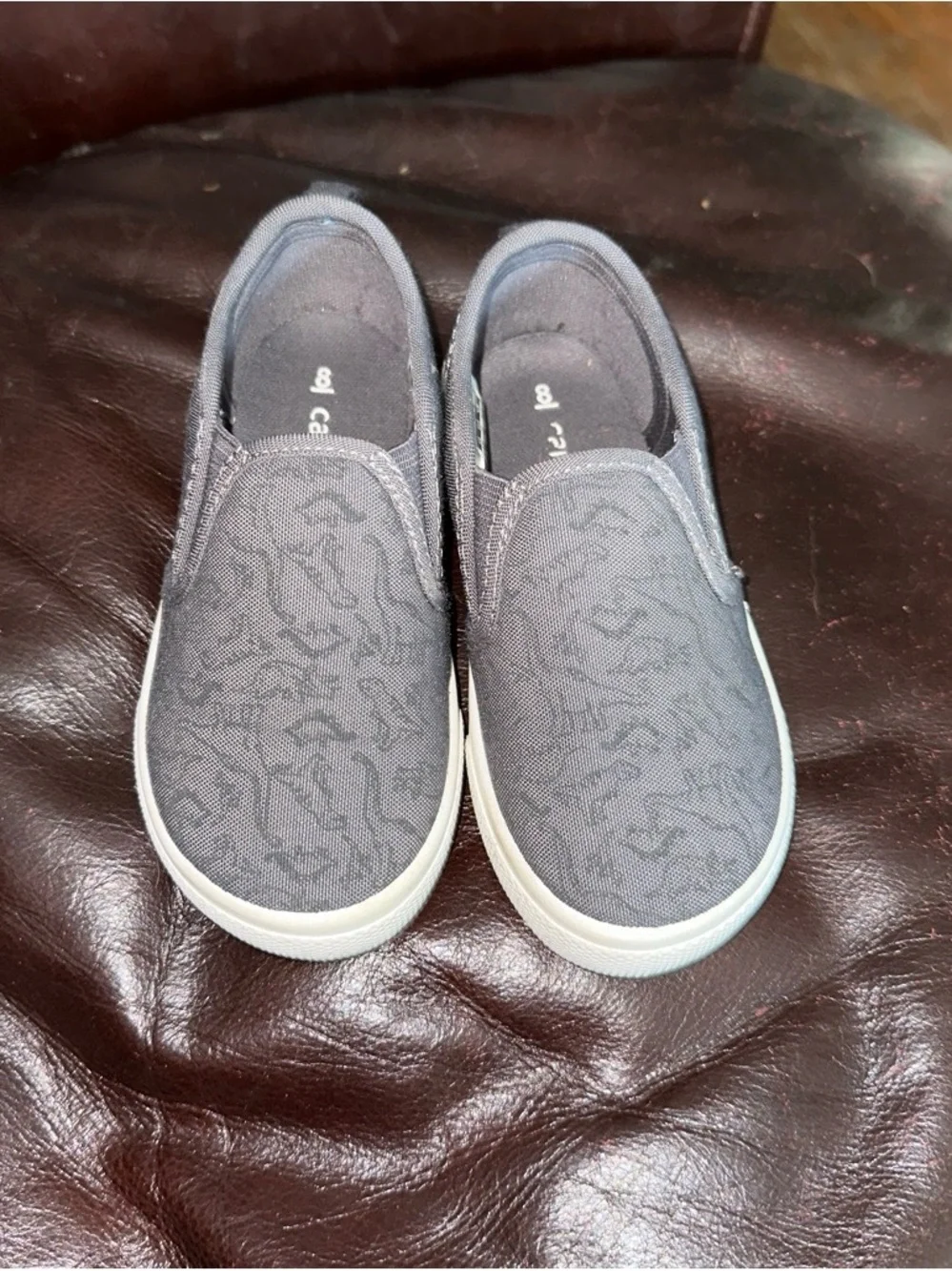 Carter's Kids Gray Slip-On Sneakers